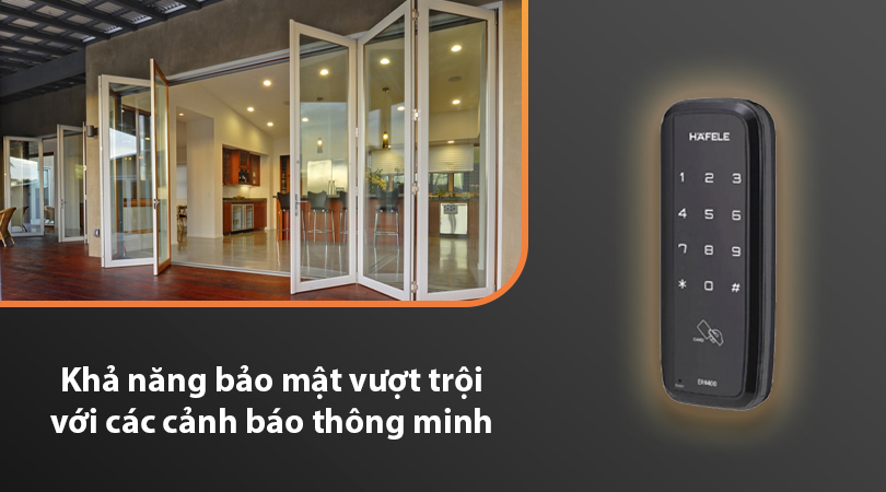 Khả năng bảo mật vượt trội với các cảnh báo thông minh